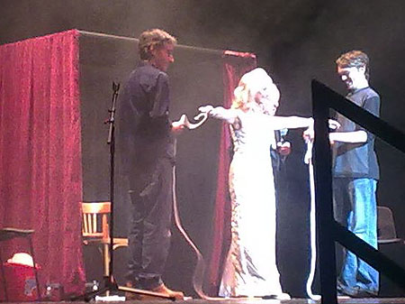 Lafayette2 Myself tying up the lovely Debbie McGee